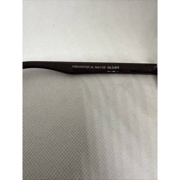 Nanette Lepore Sunglasses HHNN0727-A NN132 Brown Full Rim Round Cat Eye - Picture 5 of 6